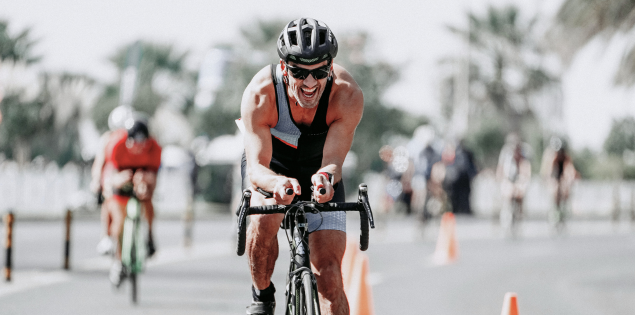 Sportmentaltraining in Hamburg, Rennradfahrer erfolgreich auf der Strecke