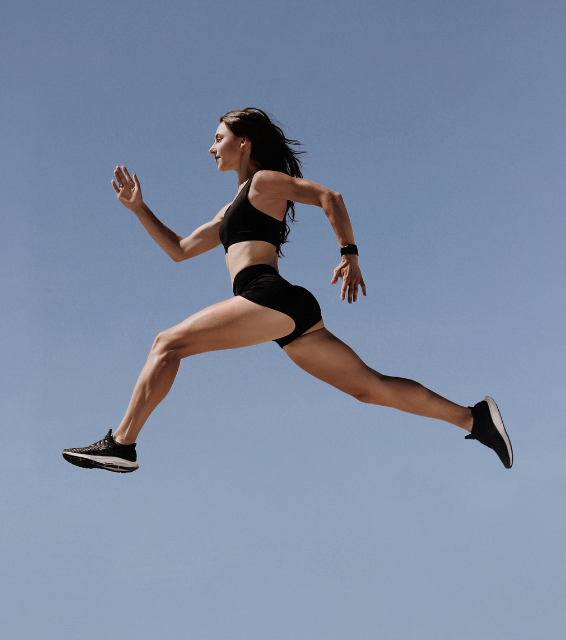 Mentaltraining für Sportler Hamburg, Sportlerin springt